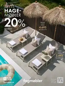 Fagmøbler Sunniva tilbud