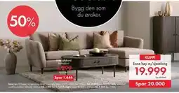 Fagmøbler Sone høy m/sjeselong tilbud