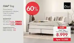 Fagmøbler Odel Eng Kontinentalseng 160cm tilbud