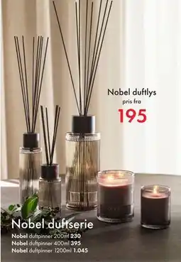 Fagmøbler Nobel duftlys tilbud