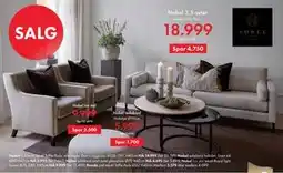 Fagmøbler Nobel lav stol tilbud