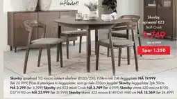 Fagmøbler Skovby spisebord 113 tilbud