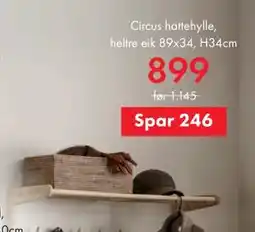 Fagmøbler Circus hattehylle tilbud