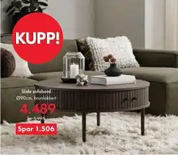 Fagmøbler Slide sofabord tilbud