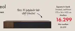 Fagmøbler Square tv-benk tilbud