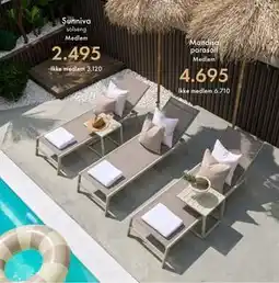 Fagmøbler Sunniva solseng tilbud