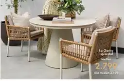 Fagmøbler La Garita spisestol tilbud