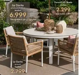 Fagmøbler La Garita spisebord Ø150 cm tilbud