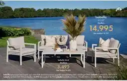 Fagmøbler Isabella sofagruppe med 3-seter og 2 stoler tilbud