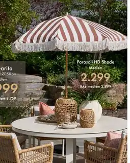 Fagmøbler Parasoll HD Shade tilbud