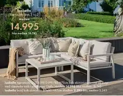 Fagmøbler Isabella. hjørnesofa liten 2-hj-2 tilbud