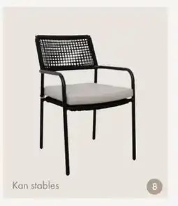 Fagmøbler Mandal stablestol tilbud