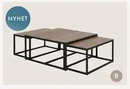 Fagmøbler Trio settbord tilbud