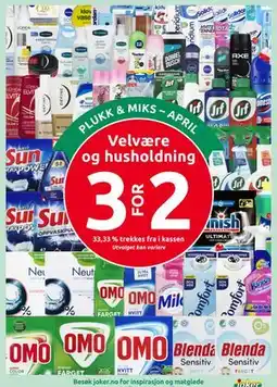 Joker Velvære og husholdning tilbud