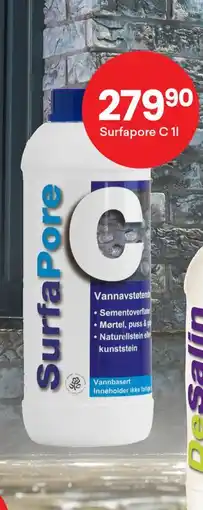 Right Price Tiles Surfapore C 1l tilbud