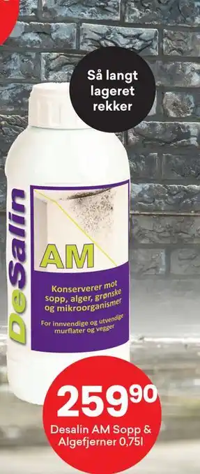 Desalin AM Sopp & Algefjerner 0,75l