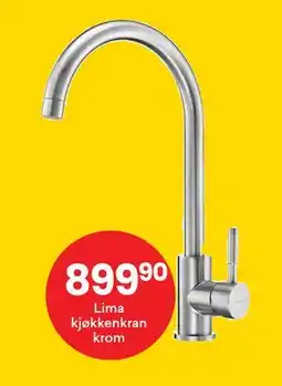 Right Price Tiles Lima kjøkkenkran krom tilbud