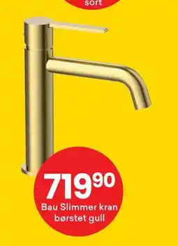 Right Price Tiles Bau Slimmer kran børstet gull tilbud
