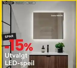 Right Price Tiles Utvalgt LED-speil tilbud