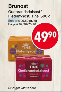 Nærbutikken Brunost tilbud