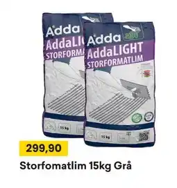 Right Price Tiles Storfomatlim 15kg Grå tilbud