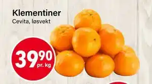 Nærbutikken Klementiner tilbud