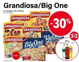 Nærbutikken Grandiosa/Big One tilbud