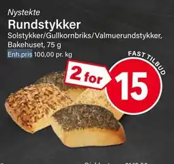 Nærbutikken Rundstykker tilbud