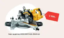 Montér Kapp- og gjærsag 1400W DWS774-QS tilbud