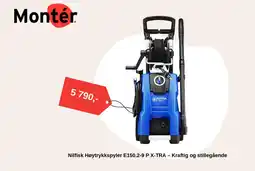 Montér Nilfisk Høytrykkspyler E150.2-9 P X-TRA - Kraftig og stillegående tilbud