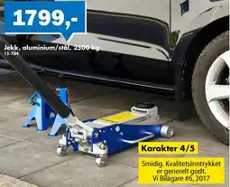 Biltema Jekk, aluminium/stål tilbud