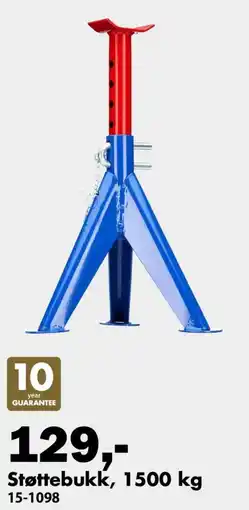 Biltema Støttebukk tilbud