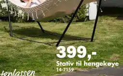 Biltema Stativ til hengekøye tilbud