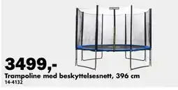 Biltema Trampoline med beskyttelsesnett tilbud