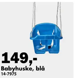 Biltema Babyhuske, blå tilbud