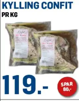 Price Lagerbutikk Kylling confit tilbud
