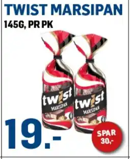 Price Lagerbutikk Twist marsipan tilbud