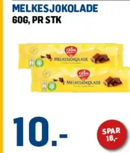 Price Lagerbutikk Melkesjokolade tilbud