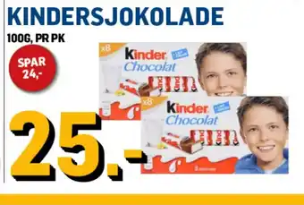 Price Lagerbutikk Kindersjokolade tilbud