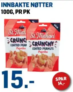 Price Lagerbutikk Innbakte nøtter tilbud