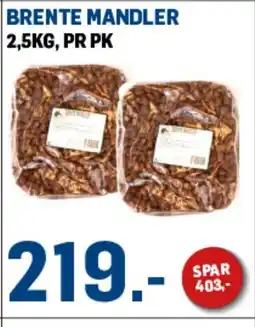 Price Lagerbutikk Brente mandler tilbud