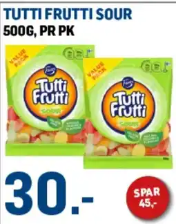 Price Lagerbutikk Tutti Frutti sour tilbud