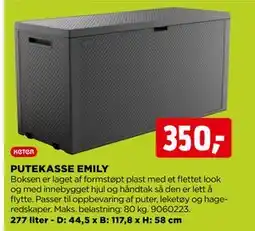 jem & fix PUTEKASSE EMILY tilbud