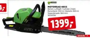 jem & fix MOTORSAG 46CC tilbud
