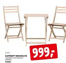 jem & fix KAFÉSETT BROOKLYN tilbud