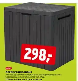 jem & fix OPPBEVARINGSBOKS tilbud