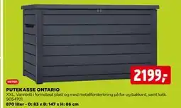 jem & fix PUTEKASSE ONTARIO tilbud