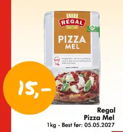 Havaristen REGAL Pizza mel tilbud
