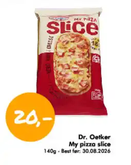 Havaristen DR. OETKER My pizza slice tilbud