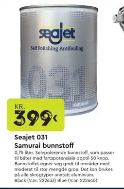 Mekk SEAJET 031 Samurai bunnstoff tilbud